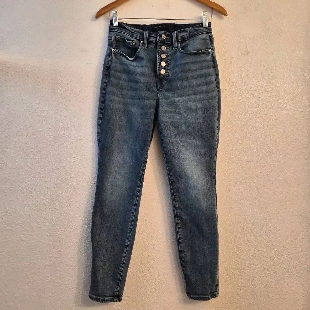 Lucky Brand Button-fly Denim Jeans: Comfy Stretchy Flattering Fit Classic